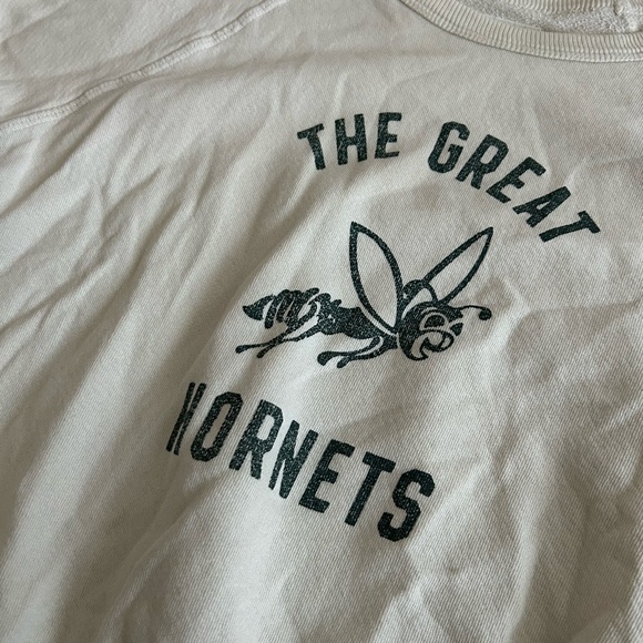 The Great The College Sweatshirt great hornets   2 / M medium pullover cotton - Picture 4 of 8